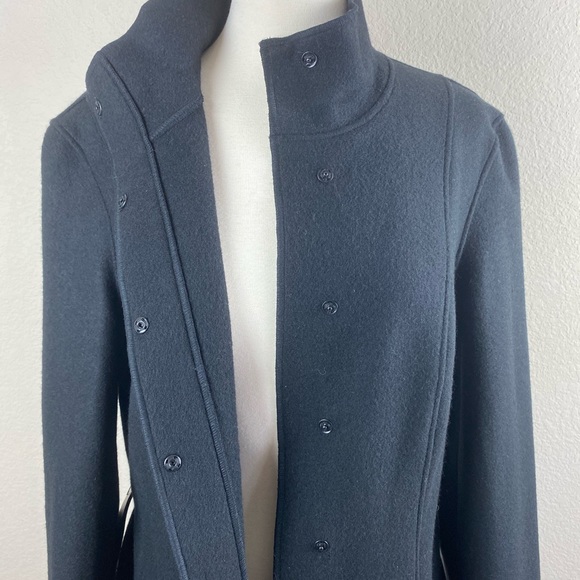 Bebe Coat NWT Midi Belted - Picture 7 of 10